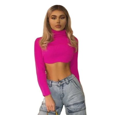 

Casual Fashion Winter Long Sleeve Tops for Ladies Women, Black, pink, gray