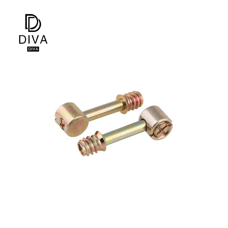 
Stainless Steel China Manufacturer Flat Head Countersunk Euro Furniture Screw 