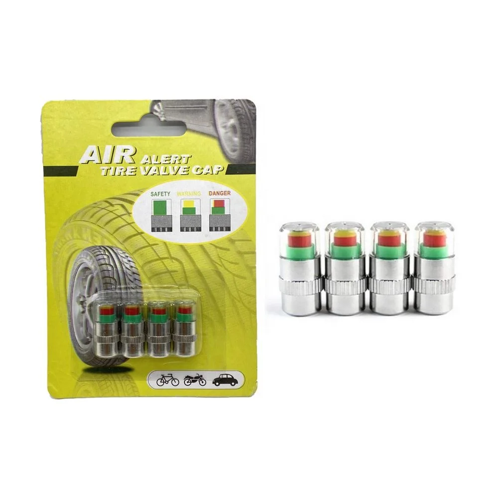 Clover 36psi 2.4 Bar 4pcs Alert Monitoring Tools Kit Car Tire Pressure