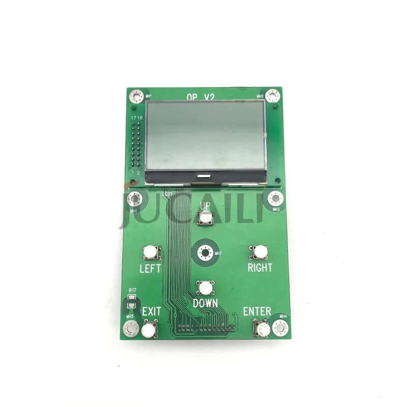 Jucaili Senyang Key Board 6 Buttons for Xp600/DX5/DX7/I3200 Head Panel with Screen Sunyang Key Board Base Cover
