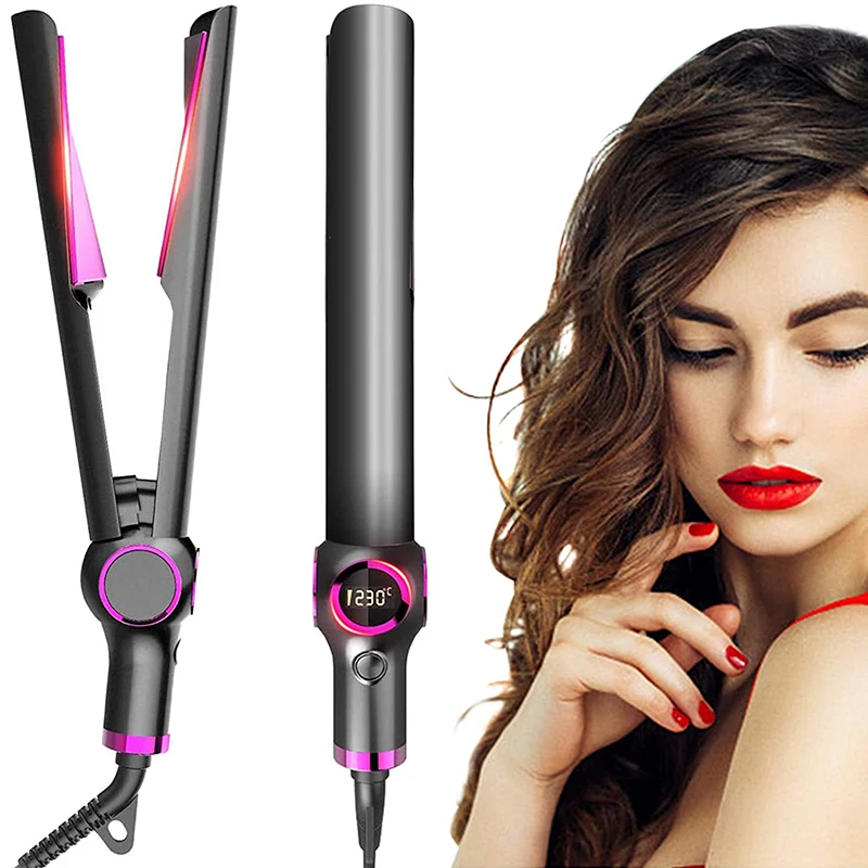 

Adjustable Temperature Electric Large Curler Hair, Gray, gold, black, rose gold