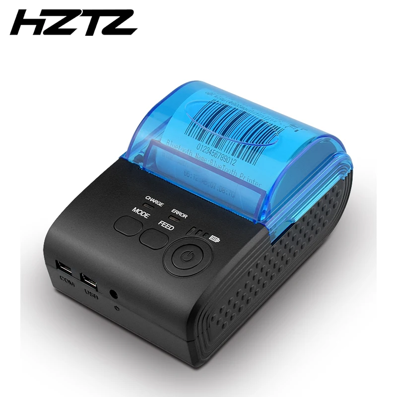 

Mini pos58 thermal receipt printer wireless portable printer for Android IOS phone