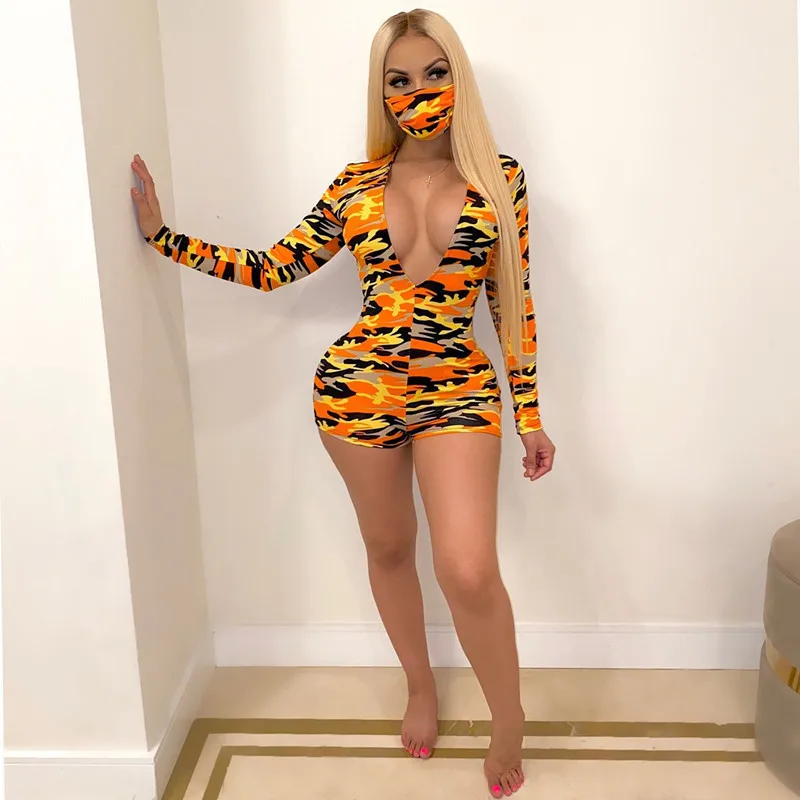 2020 New Long Sleeve Onesis Romper Sleepwear Pajama With Mask Winter