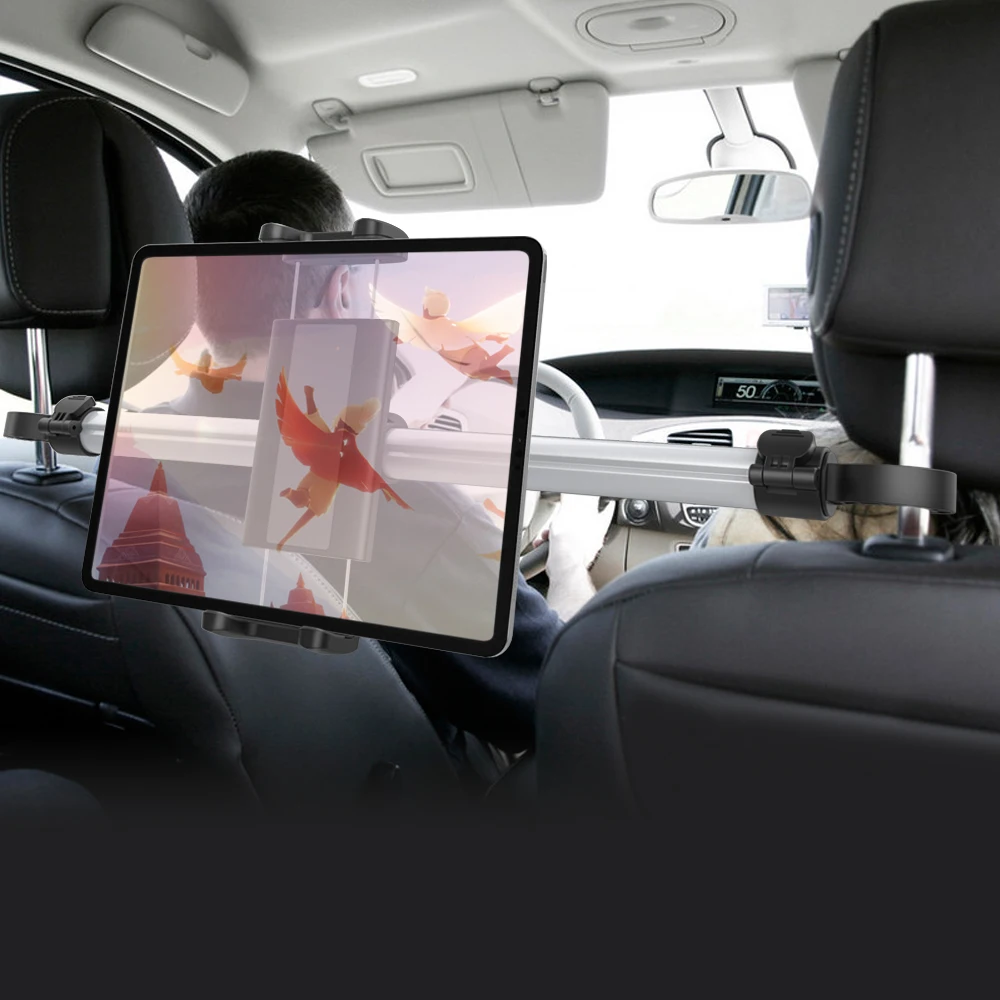 

New Product Universal 360 Adjustment Car Tablet Holder Car Headrest Tablet Holder Phone Mount For Ipad