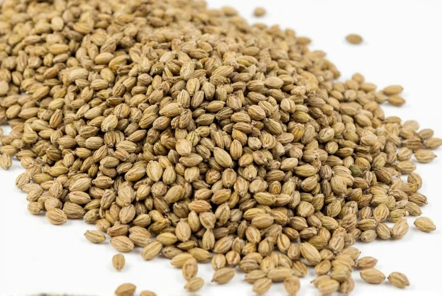 Side-by-side comparison of fennel seeds, anise seeds, and star anise on a white background for visual differentiation