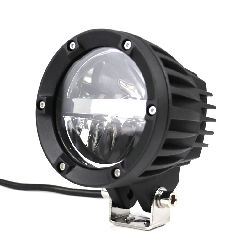 60W 24V Aurora Round Model Car Accessories Offroad Lights Off road Parts Driving Light With DRL ARB Luces Osram LED for Trucks