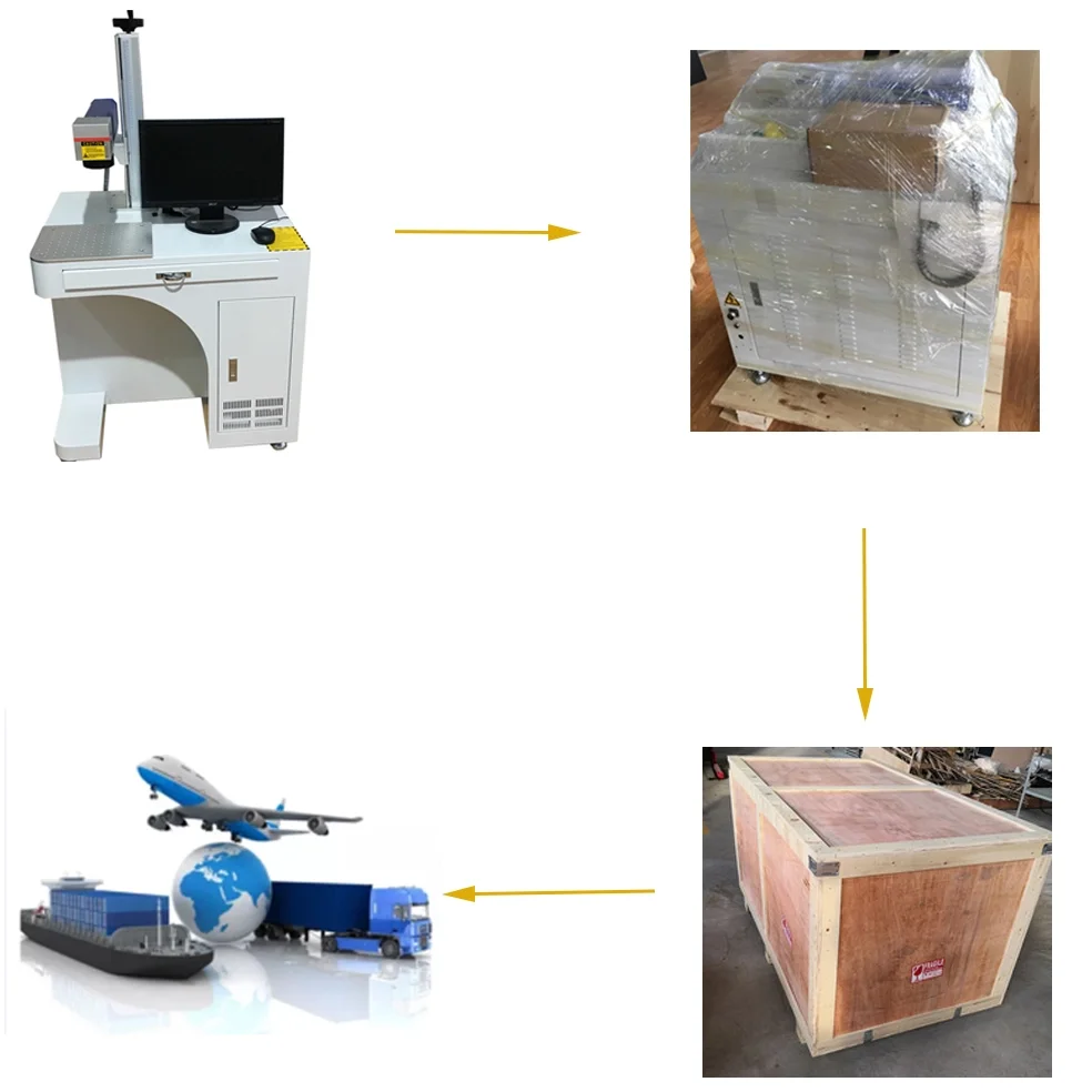 Ezcad software synrad coherent davi laser cutting marking machine 20w 30w 60w co2 laser marker cutter for paper wood bamboo