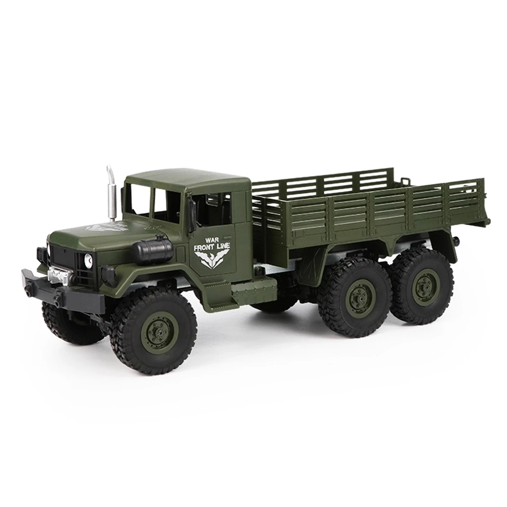 JJRC Q63 2.4Gz 1/16 RC Car 6WD RC Off-Road Military Truck Crawler RC Car Brush Motor Remote Control Toys Cars