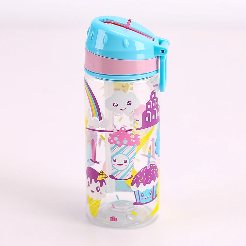 

14oz Kids Water Bottle Plastic Bpa Free Free Children Drink Bottle School Water Bottle