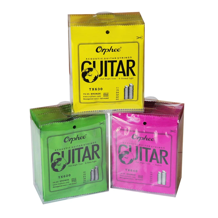 

Wholesale High Quality Musical Instrument Durable Orphee Classic Guitar Strings Cuerdas de guitarra