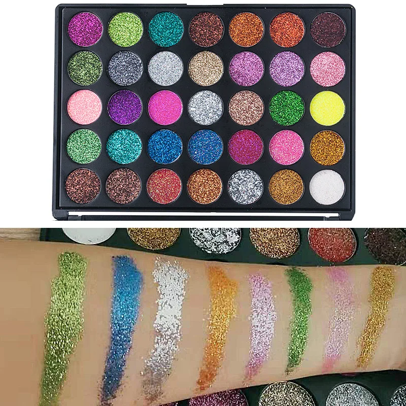 

wholesale Mineral makeup 35 colors eyeshadow palette