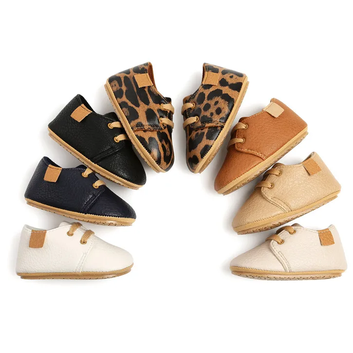 

2021new design wholesale toddler shoes leather soft sole newborn baby boy and girl moccasins casual prewalker shoes
