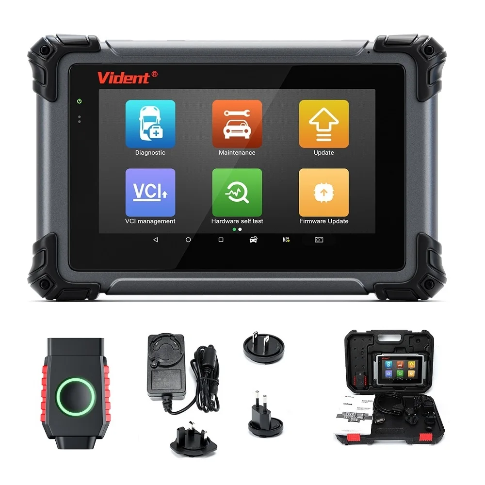 

Vident iSmart800 Pro BT All System Diagnostic Tool Code Reader with 40+ Reset Functions Key Programmer Auto VIN Active Test