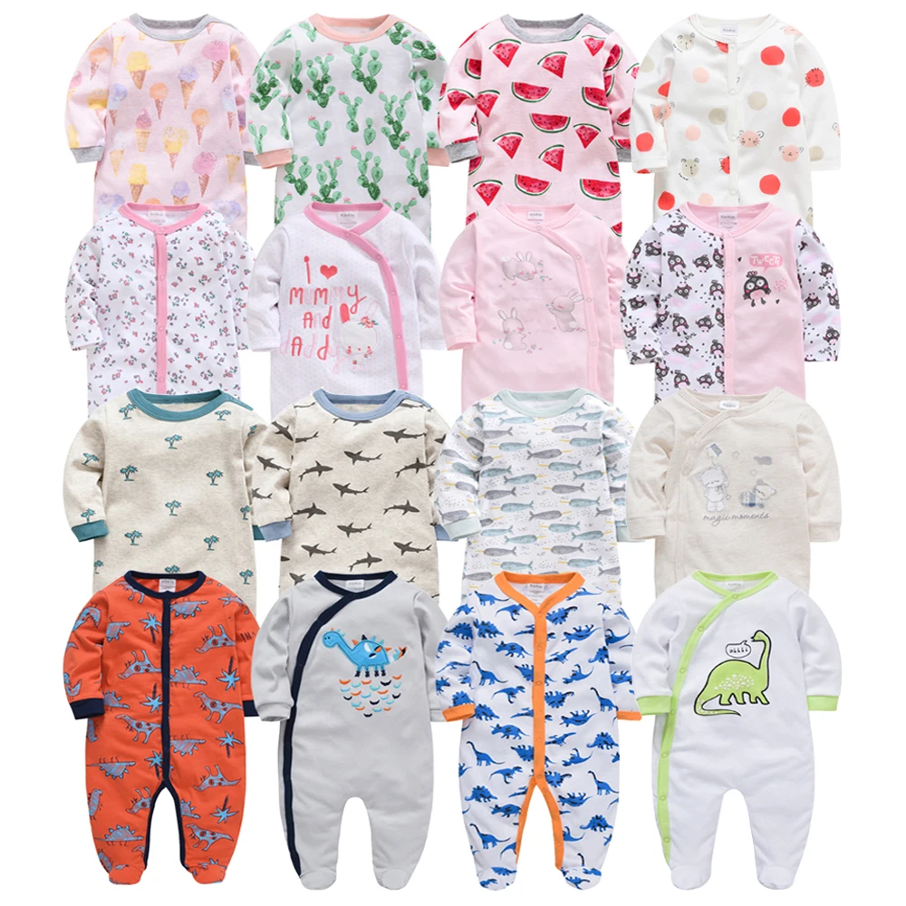 

2019 High Quality Cotton Full Sleeve Baby rompers