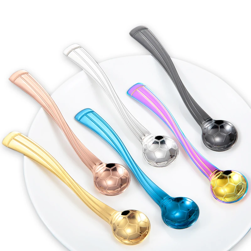 

Fast delivery Jieyang creative coffee honey teaspoon spoon set stainless steel spoons flatware cutlery sets, Colors