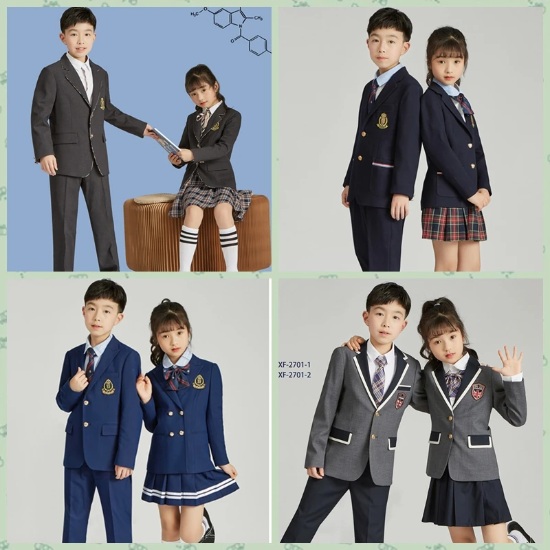 Low Price Wholesale Classic Fit School Uniform for Primary and