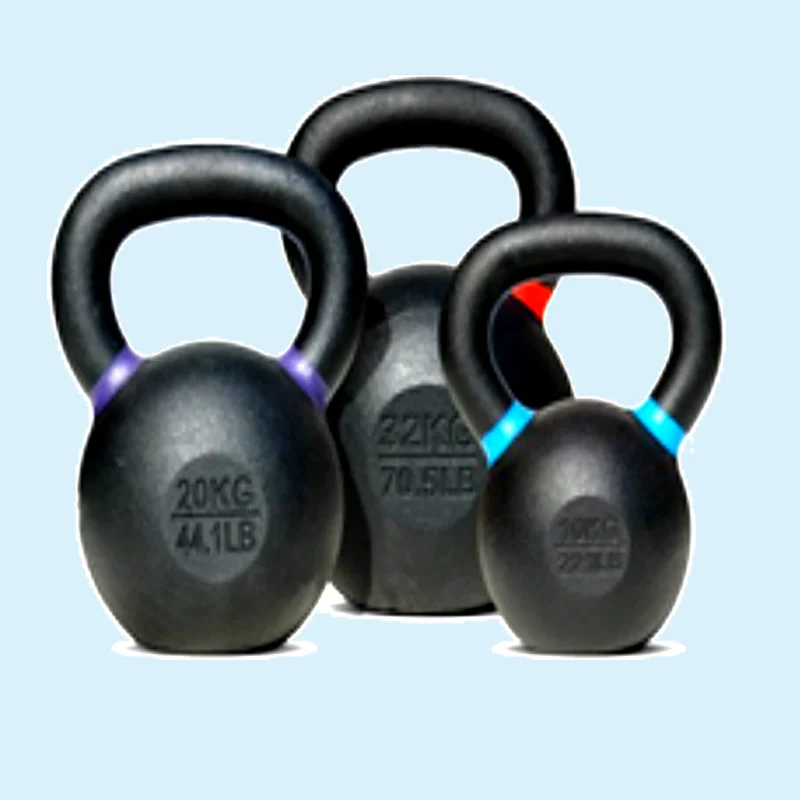 

Factory supply gym accessories high quality colorful kettle bell / gym bells