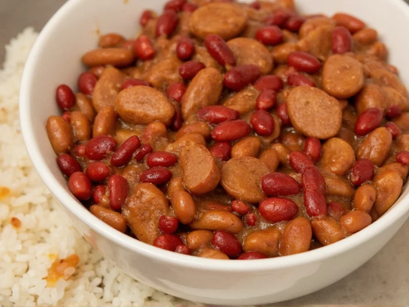 Authentic Red Beans Sausage and Rice Recipe Guide