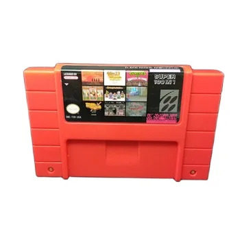 

16 Bit Super 100 in 1 Game card for SNES Game console USA NTSC Multi Game Cartridge