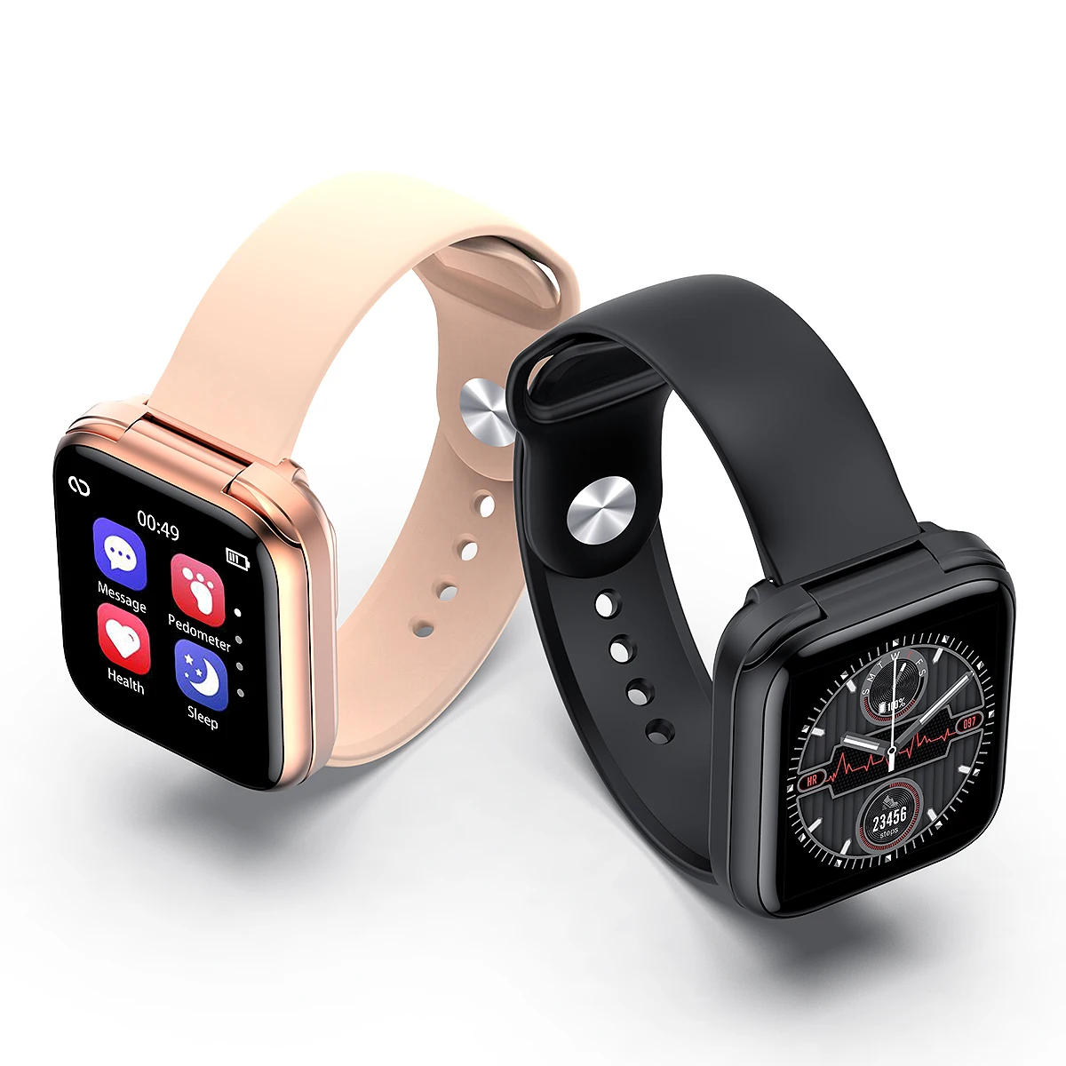 

1.54 inch Full Touch Screen Waterproof Ip67 BIZOU 2 IN 1 Smart Watch