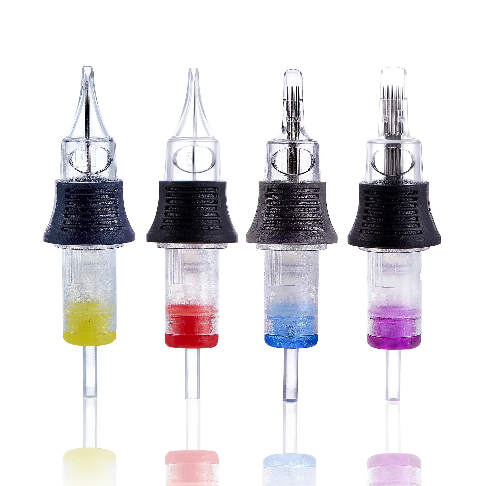 

High quality Custom 20pcs/BOX Ink Cartridge Tattoo Needle Disposable, White
