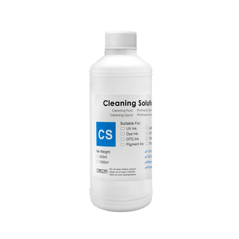 

OCBESTJET 500ML Cleaning Liquid For Direct To Transfer Film Printing Ink Cleaning Solution For DTF Ink