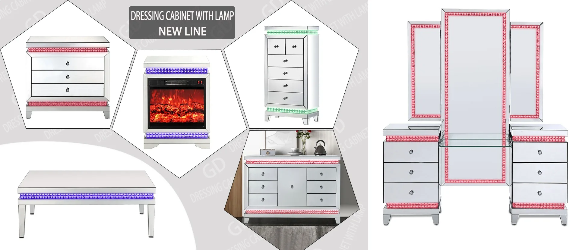 Dongguan Guanding Furniture Craft Factory - Makeup Vanities, Living ...