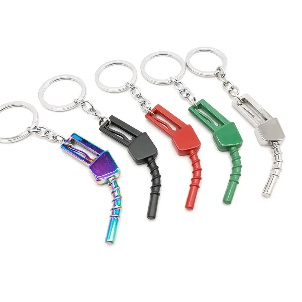 

Auto Part Model Key Ring Car Styling Fuel Gas Pump Nozzle Key Ring Keychain