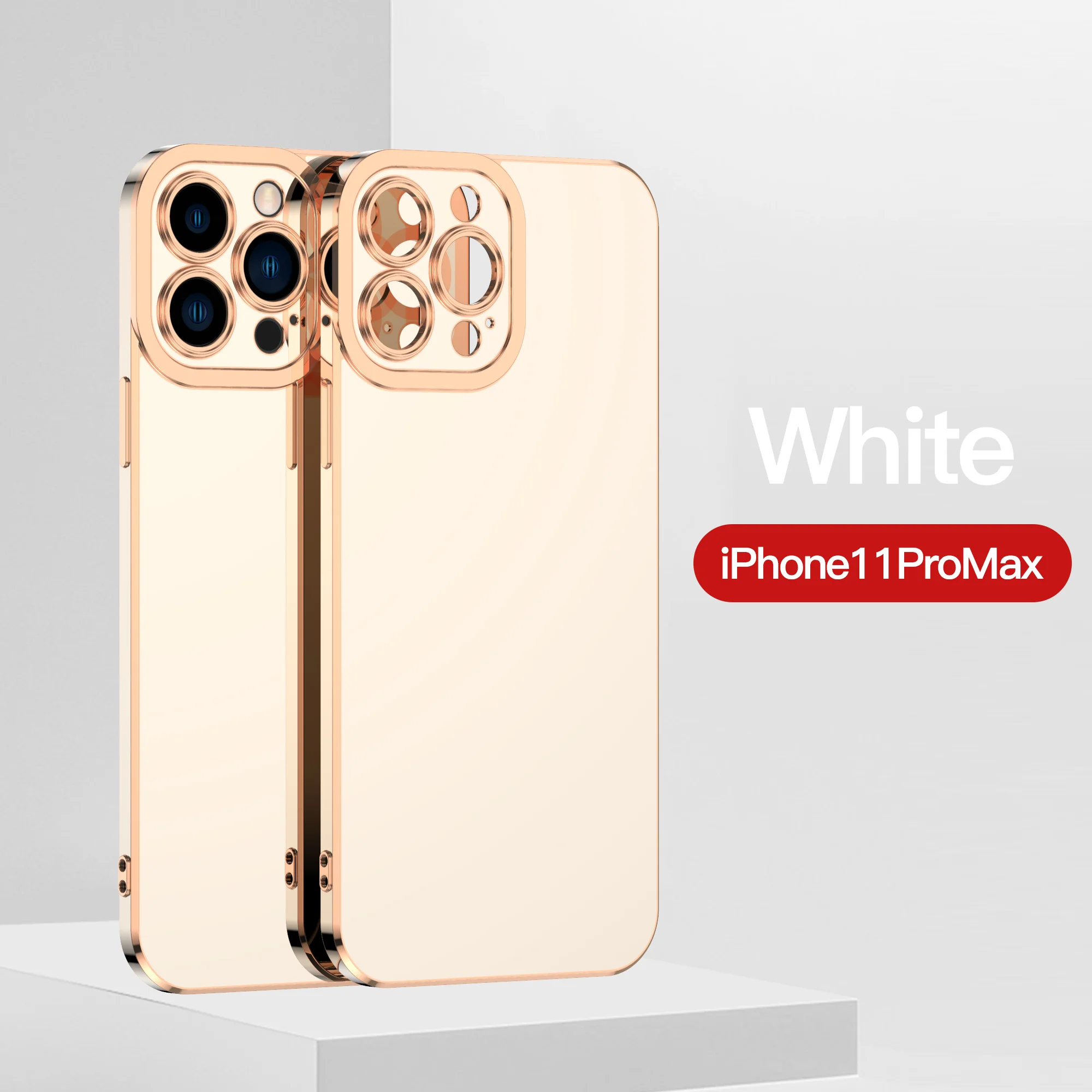 

Wholesale Electroplating frosted phone Case for iPhone11pro max, Six colors