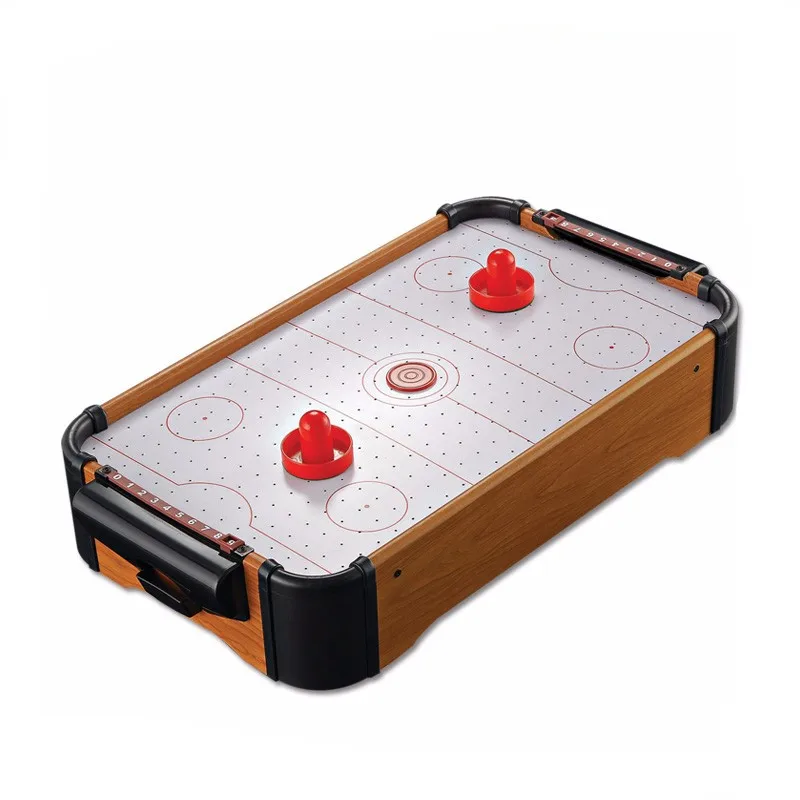 

indoor mini hockey air table and table hockey game for kids and adults