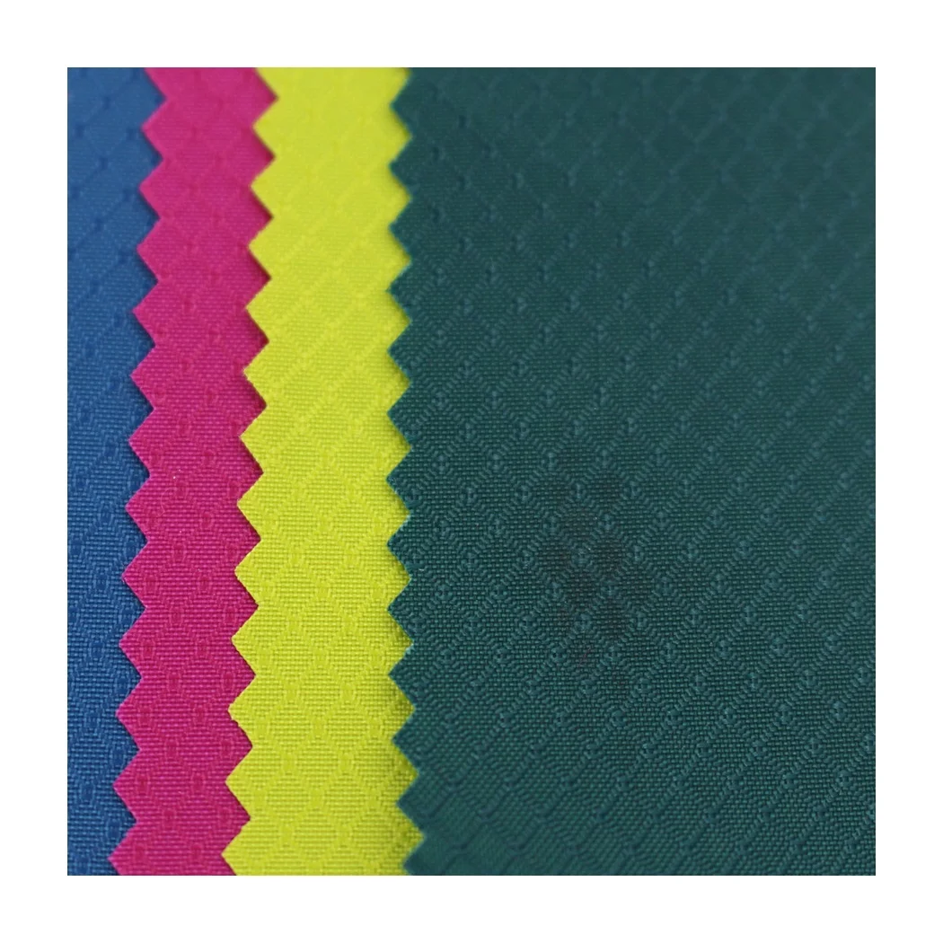 210D Nylon Diamond Ripstop Fabric with PU Backing Usd for Parasail
