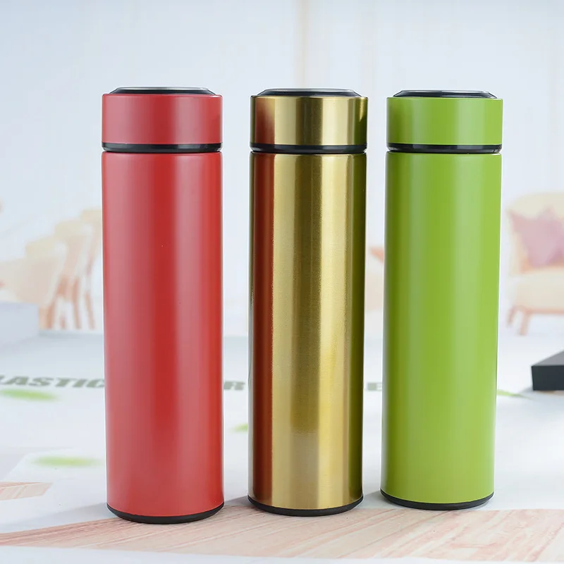 

2020 Popular Customized High Quality 304 Stainless Steel Water Bottle Double Wall Insulated Vacuum Flask, Black/white/pink/green