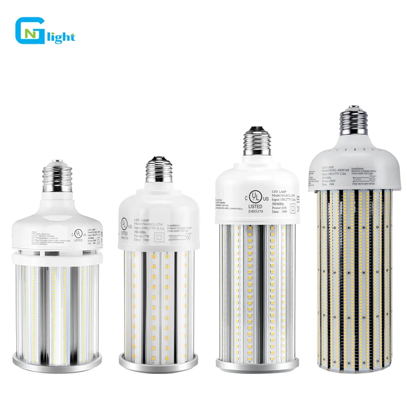 

2021 Led Bulb Light 5 Years Warranty E26 E27 E39 E40 Led Corn Light Plastic Aluminum Bulb