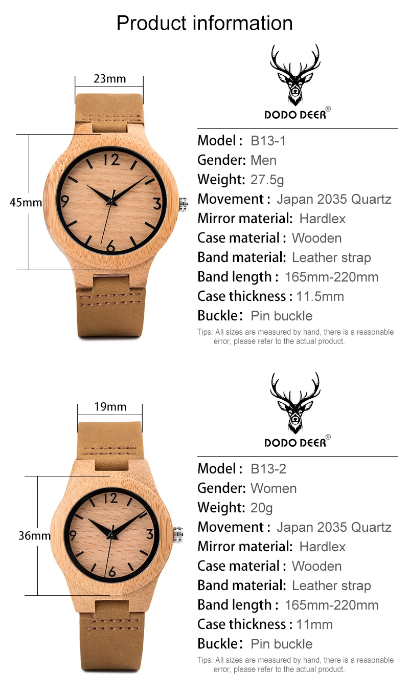 handcrafted wood watches