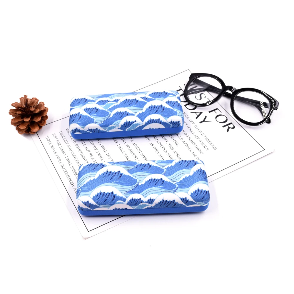 

Hot selling high end metal eyeglasses boxes iron glasses cases for sunglasses, Blue, grey, green, orange,red,etc.