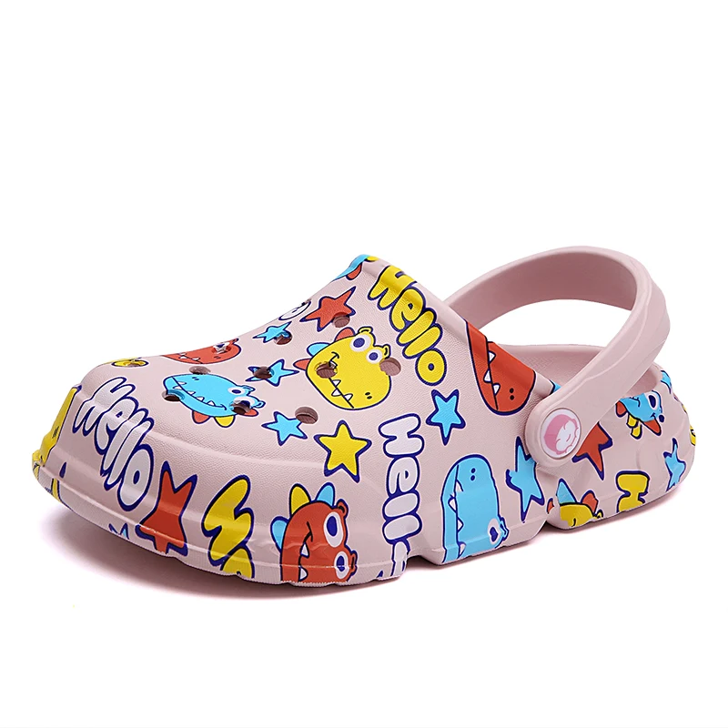 

2021 the new colorful children's shoes slipper sandals are popular among children Cute cartoon