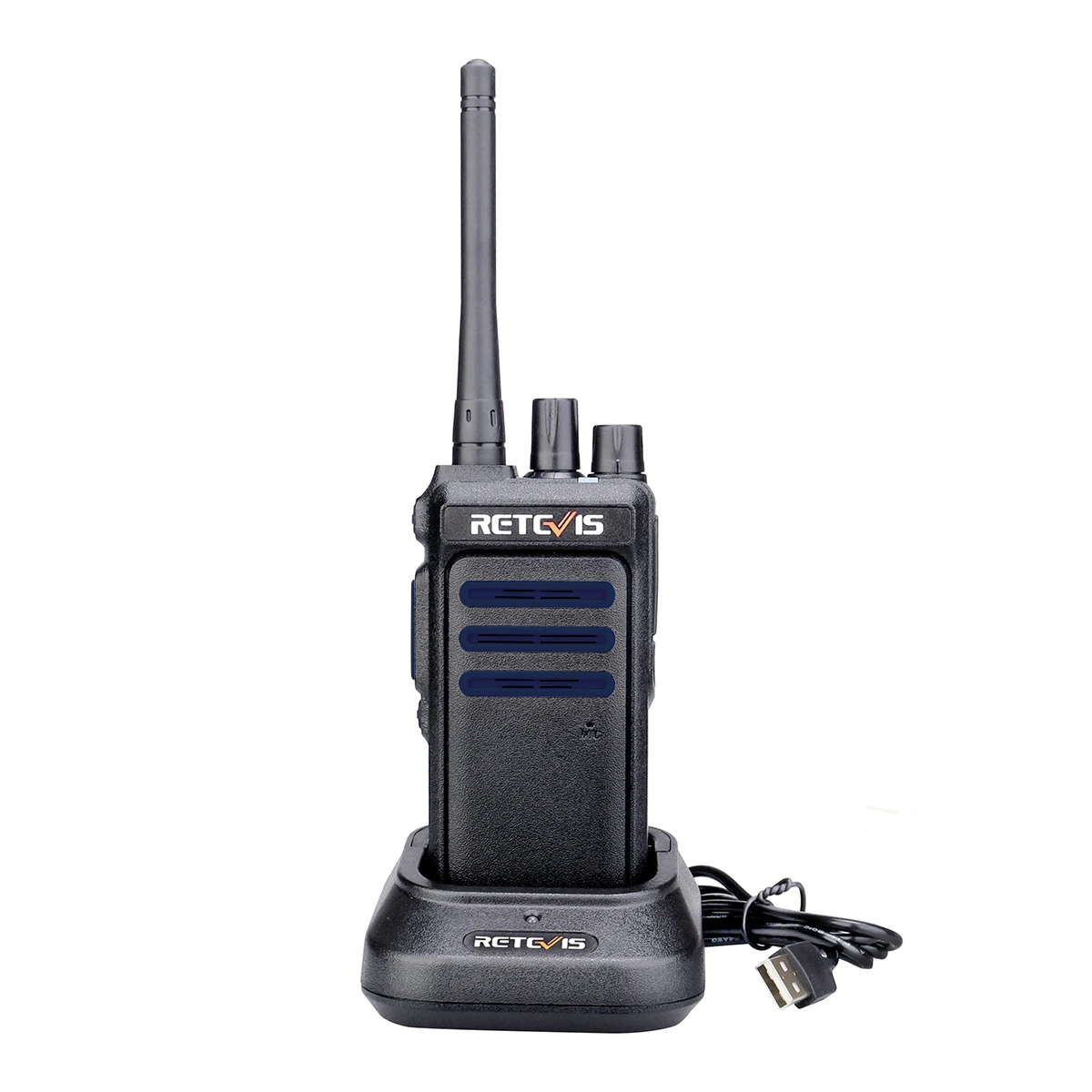 

902-928MHz license free DMR digital two way radio Retevis RT10 walkie talkie 50 Channels 1400mAh AMBE +2TM group call Radio