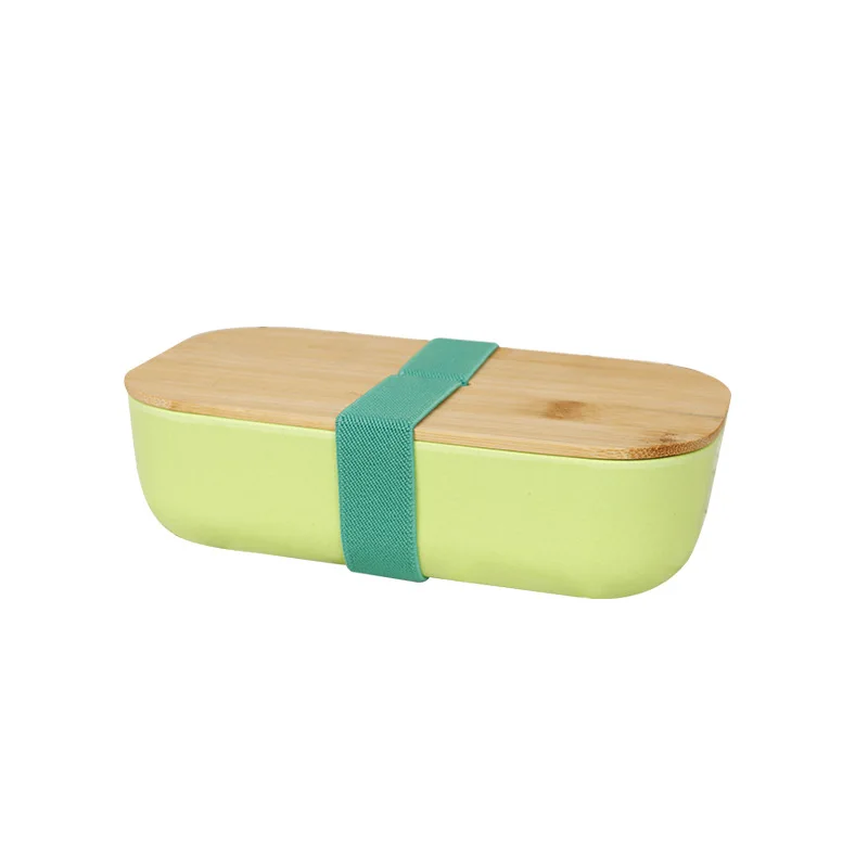 

BPA Free biodegradable bamboo fiber lunch box portable food container
