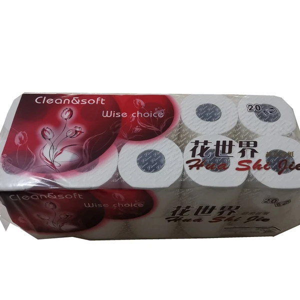 

Virgin Wood Pulp Hygiene Premium Toilet Tissue Roll Paper/Toilettenpapier/Bumf