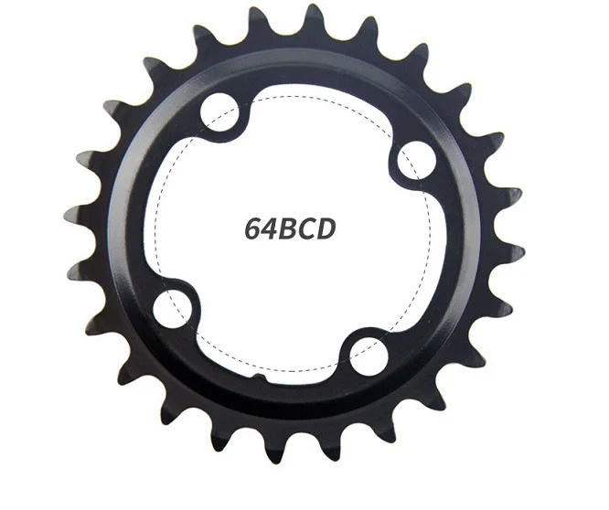 

Prowheel MTB 40/42/44T AL-6061 Bike round chainring/chain wheel