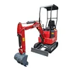 Chinese hydraulic Crawler mini excavator small digger Mini Bagger 0.8 Ton 1Ton 1.2Ton