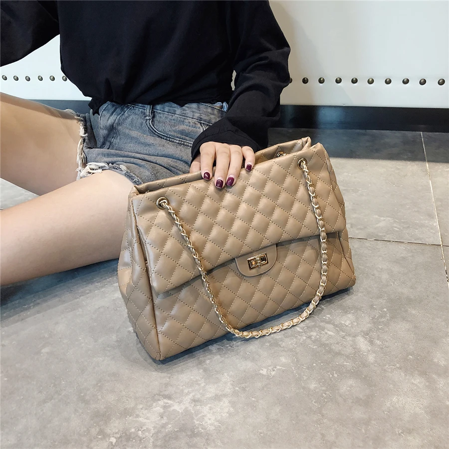 

Women Shoulder Bag Fashion Designer New Luxury Female Large Capacity Handbags, 4 colors