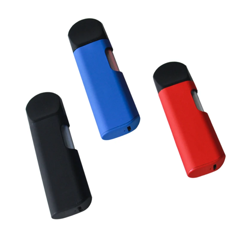 

2019 New Custom Logo Empty 1Ml E Cigarette Pod Cbd Oil Disposable Vape Pen And Battery, Black/white/blue/red