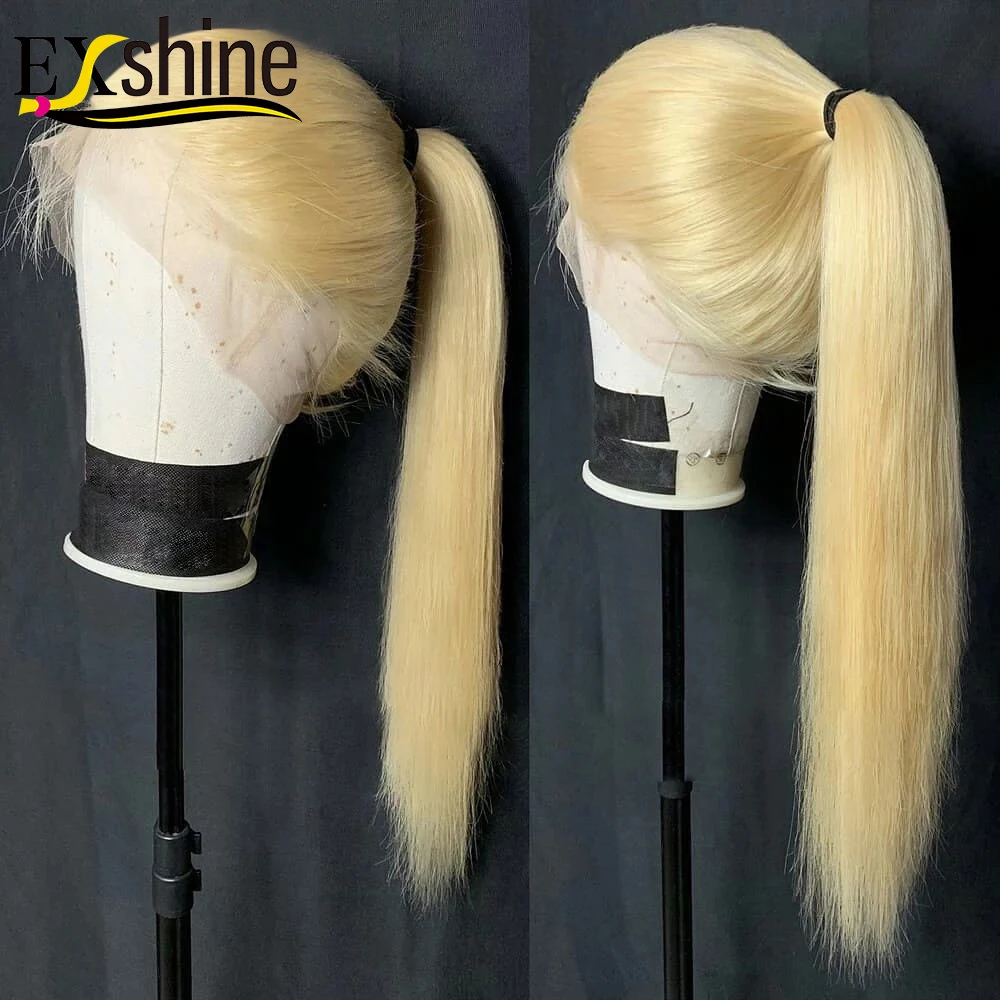 

Wholesale 130%150% Density Honey Blonde 613 Full Lace Wig Human Hair,Virgin Blonde Straight 613 Wig,Brazilian 613 Blonde Wig