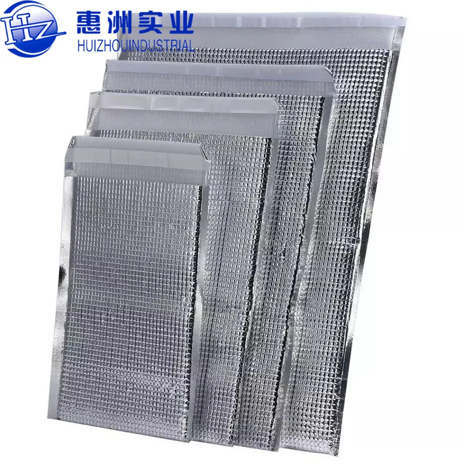 

butter packaging thermal bag recycled insulated box liner fresh keeping carton box liner for frozen food shipping, Silvery