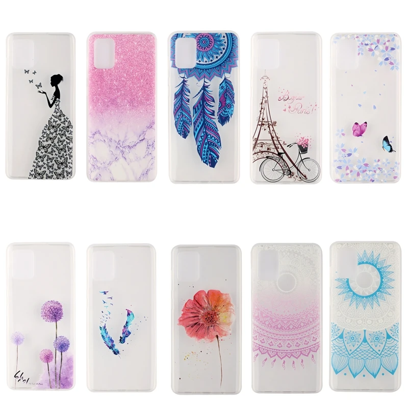 

Manufactory Direct Print Soft TPU Case For Xiaomi 10T 10 Lite Redmi Note 8 Pro 8T 9A 9S Fashion Eiffel Tower Floral Phone Cover, Multi colors