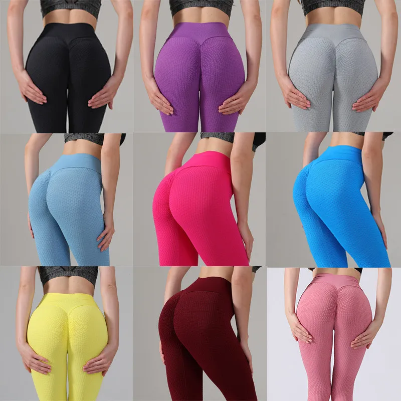 

Hot Sale Gym Tight Women Leggins Pants Hip Fitness Legging Yoga Wear High Waisted Activewear Seamless Yoga Pants Workout Trouser
