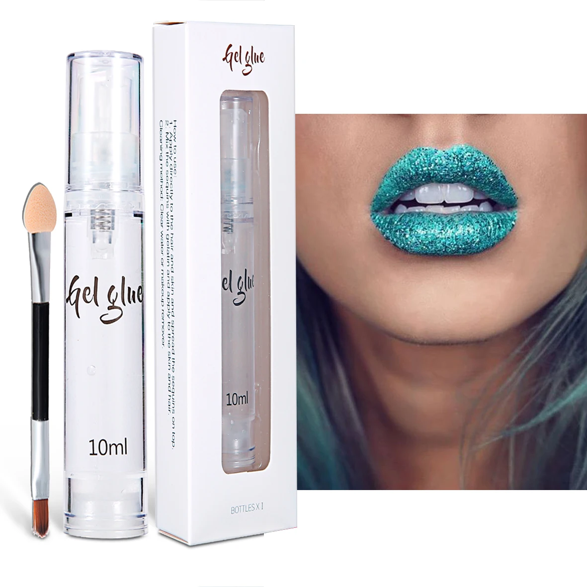 

Private Label Clear Lip Gloss Base Wholesale Makeup Glitter Glue, Transparent