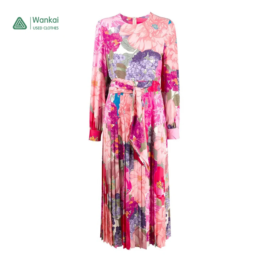 

Wankai Apparel Manufacture Second Hand Clothing Mixed Bales bulk used dress, fashion used clothes from india, Mixed color