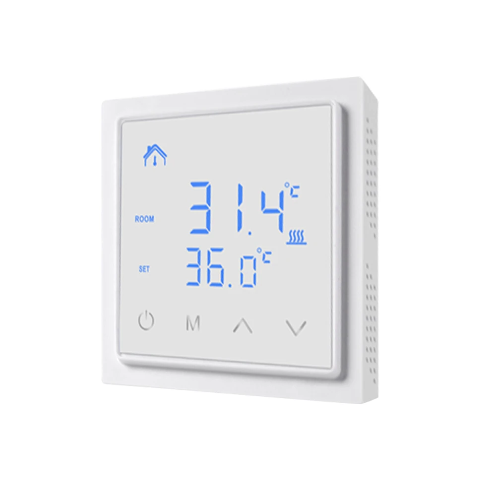 Smart Panel Digital Display Thermostat Home Floor Heating Temperature Control Heating Controller